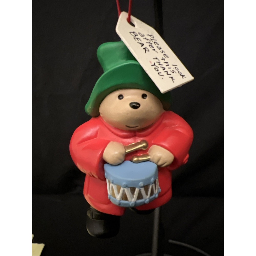 Paddington Bear Ornament With Hang Tag 2.5 Inch